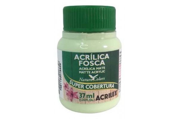 TINTA ACRILICA FOSCA 37ML ACRILEX VERDE PRIMAVERA